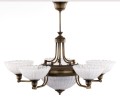 lampa żyrandol sufitowy z amplą carmen jupiter salonu apartamentu hotelu klubu restauracji dworku.jpg