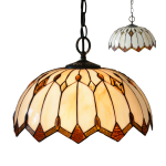 LUXERA STYLOWA LAMPA WISZĄCA TIFFANY No.83 MULTICOLOR