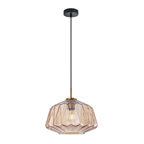 ITALUX LOFTOWA LAMPA WISZĄCA ANTITA PND-3644-1-BRO-AMB