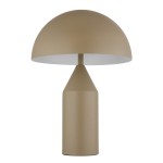 GLOBO NOWOCZESNA LAMPA NOCNA STOŁOWA GABINETOWA ATOMA 21030S SAND