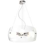 ITALUX NOWOCZESNA LAMPA WISZĄCA LEMIO MA05020C-005 SZKŁO/CHROM
