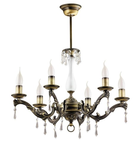 JUPITER ŻYRANDOL KLASYCZNY MARKIZA MZ-6 PATYNA