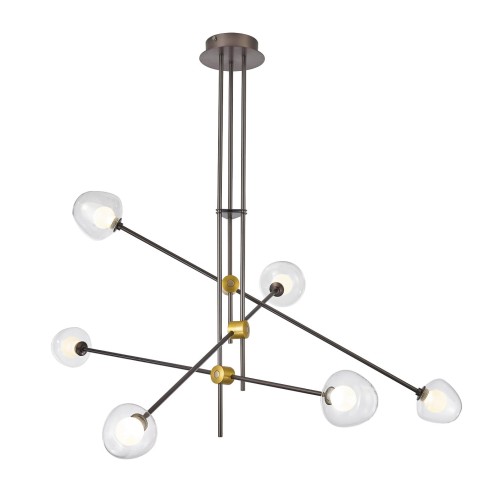 nowoczesna lampa led żyrandol industrialny do biura salonu pokoju loftu apartamentu brązowy.jpg