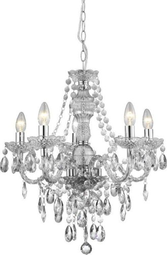 S-LIGHT Żyrandol Maria Teresa Kryształki Acrylion Acrylic