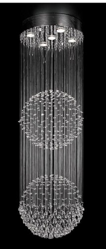 ITALUX PLAFON KRYSZTAŁOWY LUCID MD51104-5C