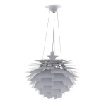 ITALUX NOWOCZESNA LAMPA WISZĄCA NICKY MDE204/1-56 WHITE BIAŁY