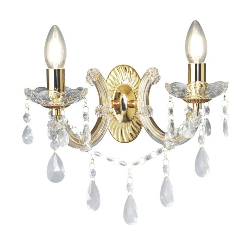 S-LIGHT KINKIET KRYSZTAŁOWY MARIA TERESA 699 ZŁOTY