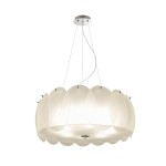 ITALUX NOWOCZESNA LAMPA WISZĄCA ŻYRANDOL ESSEO 8 MA04143C-008-01 CHROM/WHITE
