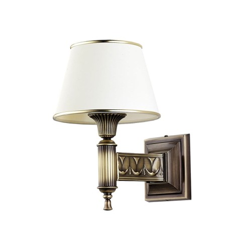 JUPITER KINKIET KLASYCZNY Z ABAŻUREM FRYDERYK FRK patyna