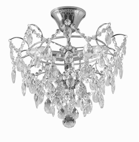 MARKSLOJD PLAFON KRYSZTAŁOWY ROSENDAL 3 100539 CHROM