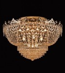 E-STAR ŻYRANDOL - PLAFONIERA KRYSZTAŁOWA MAROCCO 15GD GOLD