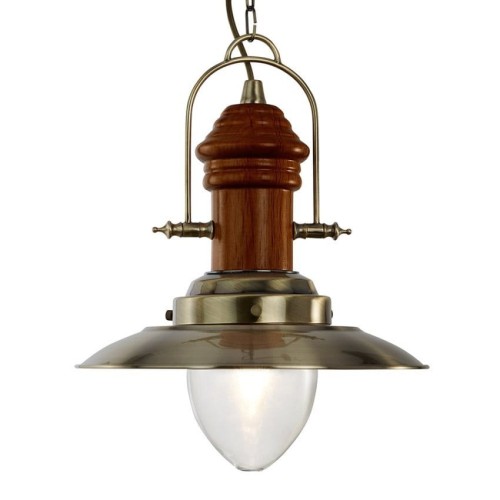 S-LIGHT INDUSTRIALNA LAMPA WISZĄCA TAWERNA FISHERMAN 3301 WOOD PATYNA