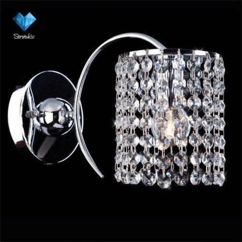 E-STAR KINKIET KRYSZTAŁOWY PLAZA CHROM