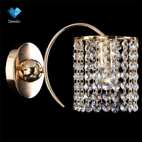 E-STAR KINKIET KRYSZTAŁOWY PLAZA GOLD