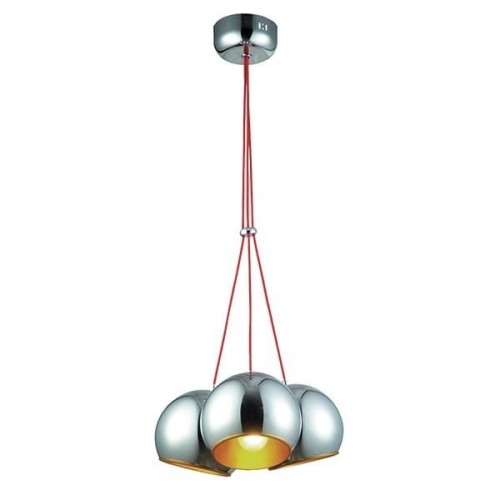 K-POL NOWOCZESNA LAMPA WISZĄCA AVILA 0414/3 CHROM