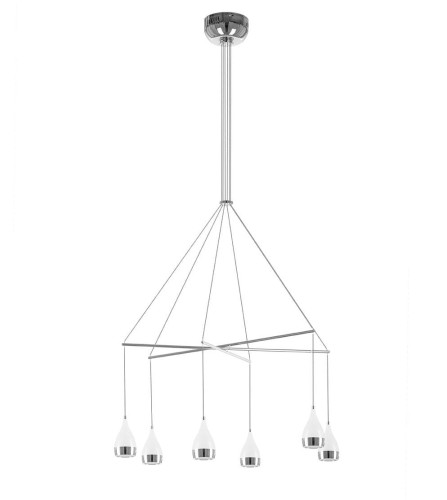 ITALUX NOWOCZESNY ŻYRANDOL LED TELESTO 6 AD16024-6A CH CHROM