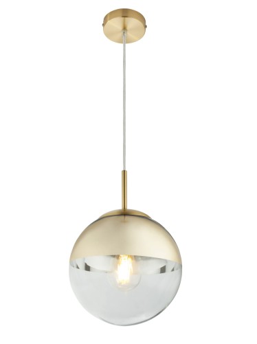 GLOBO NOWOCZESNA LAMPA WISZĄCA KULA VARUS 15855 GOLD