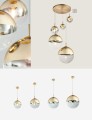 lampy do sklepu salonu pokoju złote gold mosiądz kula ball globo.jpg