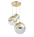 nowoczesna lampa wisząca plafon kula ball do sklepu salonu sypialni restauracji złota.jpg