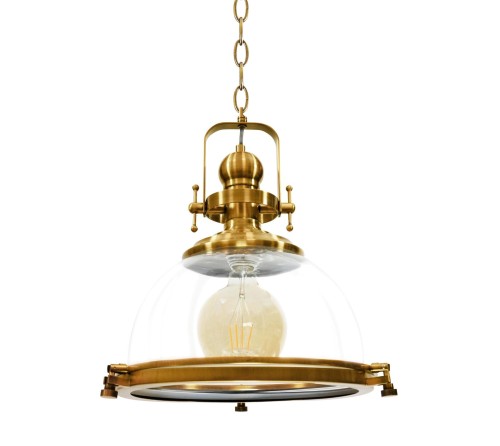 IL MIO INDUSTRIALNA LAMPA WISZĄCA LOFT ANTIQ BROWN PATYNA