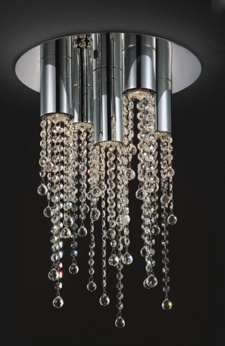 ITALUX PLAFON KRYSZTAŁOWY MX 93708-5A LARIX CHROM