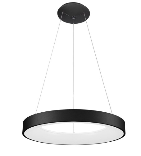 ITALUX NOWOCZESNA LAMPA WISZĄCA LED GIULIA 5304-850RP-BK-3 BLACK