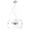 Lemio nowoczesna lampa wisząca szkło salonu chrom italux 3pł.jpg
