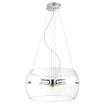 ITALUX NOWOCZESNA LAMPA WISZĄCA LEMIO MA05020C-003 SZKŁO/CHROM