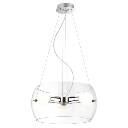 ITALUX NOWOCZESNA LAMPA WISZĄCA LEMIO MA05020C-003 SZKŁO/CHROM