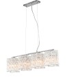 stylowy nowoczesny zyrandol lampa wisząca do salonu sypialni chrom 4 płomienny.jpg
