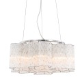 nowoczesna lampa wisząca 5 pomienna żyrandol do sypialni salonu sklepu chrom italux szklany.jpg