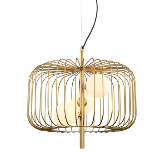 ITALUX NOWOCZESNA LAMPA WISZĄCA DAREN MDM-3936/3 GD GOLD