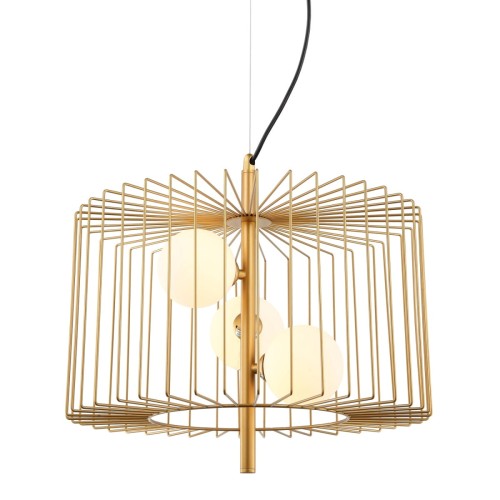 ITALUX NOWOCZESNA LAMPA WISZĄCA DAREN MDM-3937/3 GD GOLD