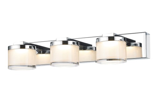 ITALUX NOWOCZESNY KINKIET LED LOPEZ MB1274/3 CHROM