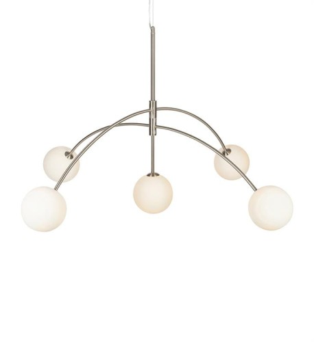 MARKSLOJD NOWOCZESNA LAMPA WISZĄCA ŻYRANDOL HEAVEN 107559 STALOWY