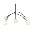 MARKSLOJD NOWOCZESNA LAMPA WISZĄCA ŻYRANDOL HEAVEN 107560 CZARNY