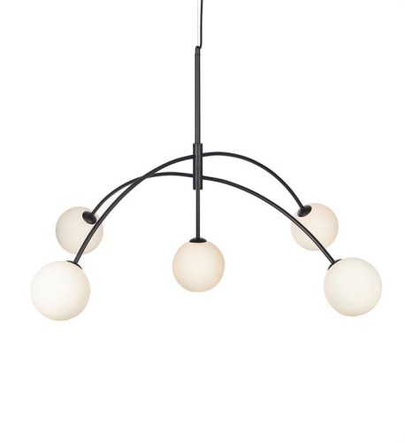 MARKSLOJD NOWOCZESNA LAMPA WISZĄCA ŻYRANDOL HEAVEN 107560 CZARNY