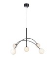 nowoczesny zyrandol lampa wisząca designerska do salonu sypialni sali biura restauracji czarna.jpg