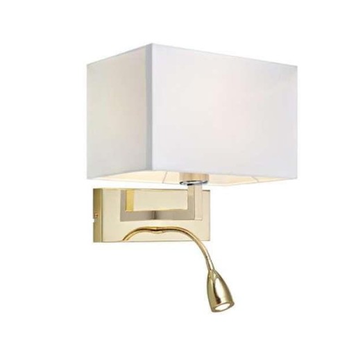 MARKSLOJD NOWOCZESNY KINKIET ABAŻUROWY LED 106308 SAVOY ZŁOTY GOLD