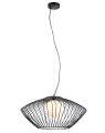 modna lampa italux druciana wiszaca do kuchni sypialni biura salonu czarna.jpg