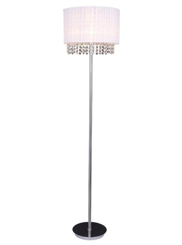 lampa podłogowa z abażurem kryształowa salonu sypialni biała chrom italux.jpg