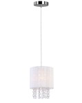 ITALUX NOWOCZESNA LAMPA WISZĄCA Z KRYSZTAŁKAMI ASTRA MDM1953-1 WHITE