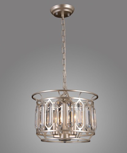 ITALUX STYLOWY ŻYRANDOL KRYSZTAŁOWY PRISCILLA PND-43388-3B CHAMPAGNE