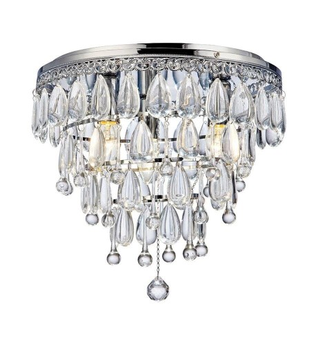 MARKSLOJD STYLOWY PLAFON KRYSZTAŁOWY LAVINIA 107063 CHROM BRILLIANT MC