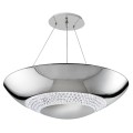 nowoczesna lampa wisząca led kryształki salon sypialnia gabinet restauracja biuro chrom.jpg