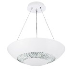 S-LIGHT NOWOCZESNA LAMPA WISZĄCA LED 24W HALLO WHITE