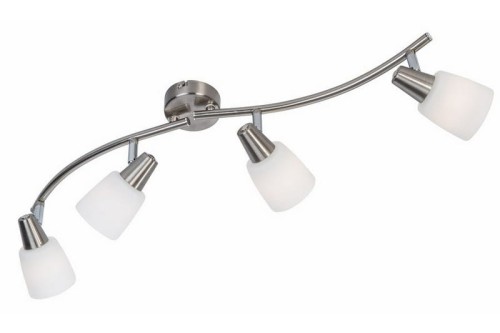 REALITY NOWOCZESNA LISTWA REFLEKTOROWA LED LACUNA 4 SATYNA