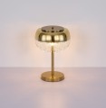 złota lampa stołowa nocna z kryształami do biura sypialni gabinetu.jpg