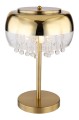 nocna lampa kryształowa gabinetowa złota sople globo.jpg