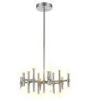 ITALUX NOWOCZESNY ŻYRANDOL LED GIOVANNA MX16009008-25A NIKIEL POLEROWANY